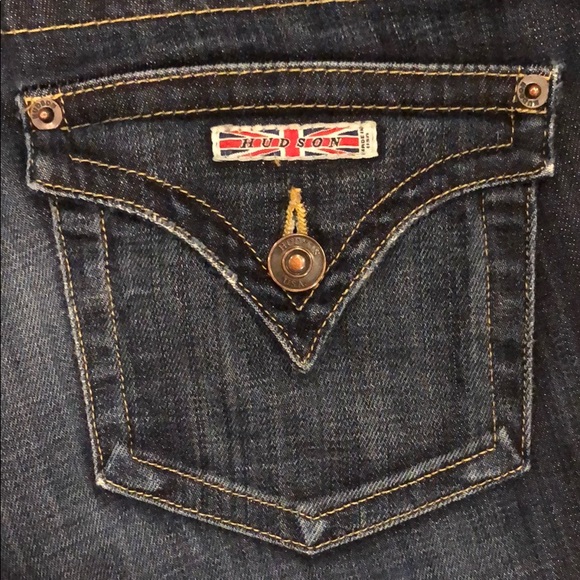 Hudson Flap Pocket Bootcut Ankle Jean in Elm - Picture 5 of 8